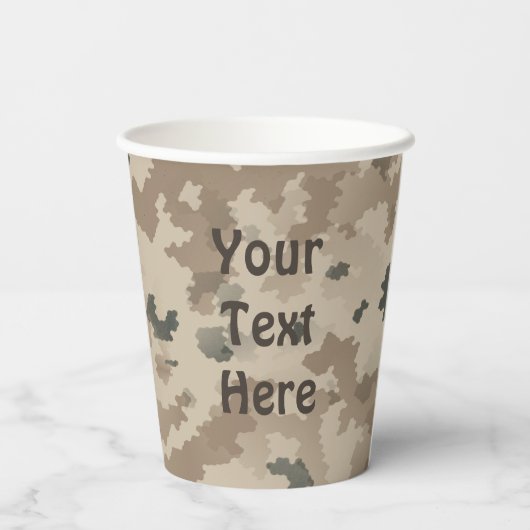 Maccabee-scherm en luidsprekers - Dringende papier Papieren Bekers (Achterkant)