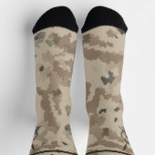 Maccabee-schild en luidsprekers - woestijncontactd sokken (Top)