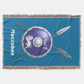 Maccabee Shield and Spears Deken (Voorkant)