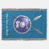 Maccabee Shield and Spears Deken (Voorkant)