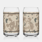 Maccabee Shield and Spears Desert Blikvorm Glas (Links)