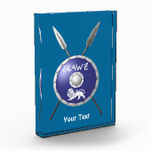 Maccabee Shield and Spears Fotoblokken (Links)