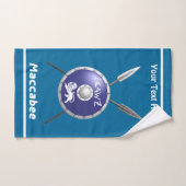 Maccabee Shield and Spears Handdoek (Handdoek)
