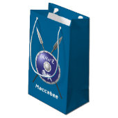 Maccabee Shield and Spears Klein Cadeauzakje (Achterkant Gekanteld)