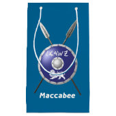 Maccabee Shield and Spears Klein Cadeauzakje (Voorkant)