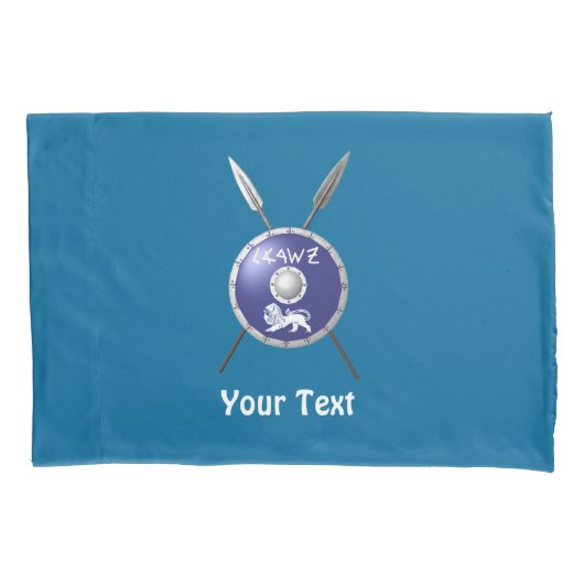 Maccabee Shield and Spears Kussensloop (Voorkant)