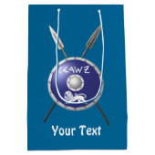 Maccabee Shield and Spears Medium Cadeauzakje (Achterkant)