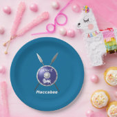 Maccabee Shield and Spears Papieren Bordje (Feest)