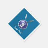 Maccabee Shield and Spears Servet (Hoek)