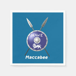 Maccabee Shield and Spears Servet