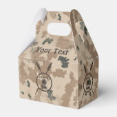 Maccabee Shield and Spears - woestijn Bedankdoosjes (Voorkant Zijde)