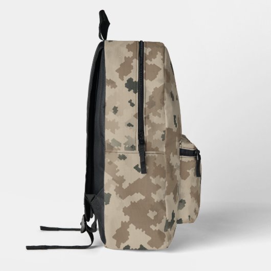 Maccabee Shield and Spears - woestijn Bedrukte Rugzak (Links)