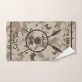 Maccabee Shield and Spears - woestijn Handdoek (Handdoek)