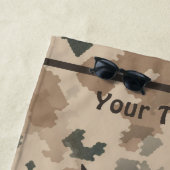 Maccabee Shield and Spears - woestijn Strandlaken (In situ)