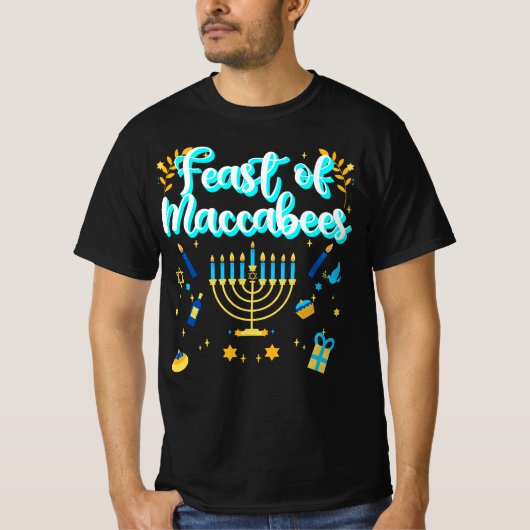Maccabees | Hanukkah-festival T-shirt (Voorkant)