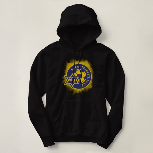 Maccabi Tel Aviv FC-Football club Israël Hoodie (Design voorkant)