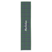 MacCallum Clan Tartan Plaid Table Runner Korte Tafelloper (Voorkant)