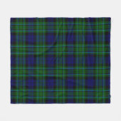 MacCallum Modern Schotse Ruit Fleece Deken (Voorkant (Horizontaal))