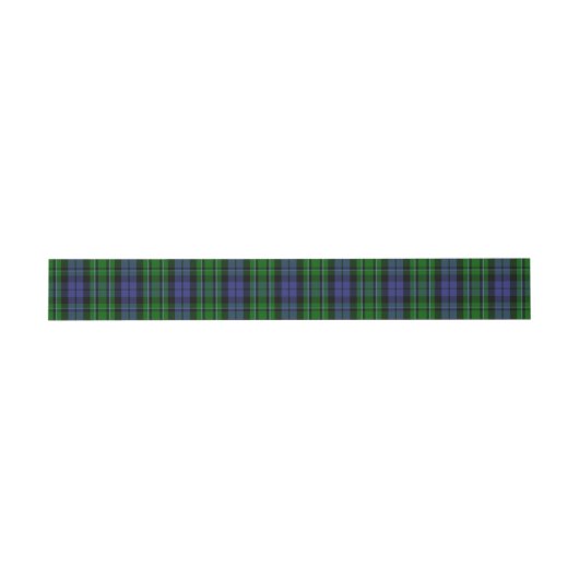 MacCallum Schotse Tartan Belly Band Uitnodigingen Wikkel (Vlak)