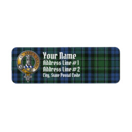MacCallum Tartan & Badge Etiket