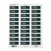MacCallum Tartan & Badge Etiket (Full Sheet)