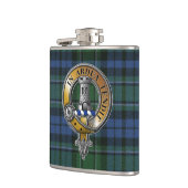 MacCallum Tartan & Badge Heupfles (Links)