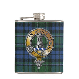 MacCallum Tartan & Badge Heupfles