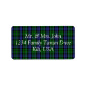 MacCallum Tartan Label (Voorkant)