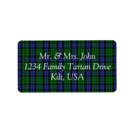 MacCallum Tartan Label