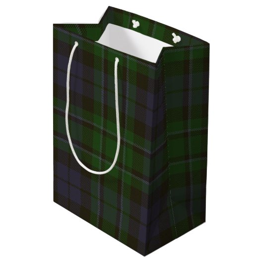 MacCallum Tartan Medium Cadeauzakje (Achterkant Gekanteld)