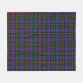 MacCallum van Berwick Plaid Fleece Deken (Voorkant (Horizontaal))