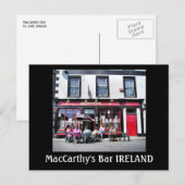 MacCarthy's Bar-Briefkaart Briefkaart (Voorkant / Achterkant)