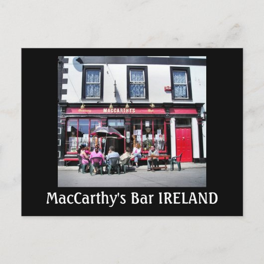 MacCarthy's Bar-Briefkaart Briefkaart (Voorkant)