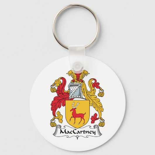MacCartney Family Crest Sleutelhanger (Voorkant)