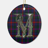 MacCaughan Pset Monogram ornament (Links)