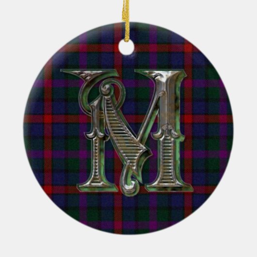 MacCaughan Pset Monogram ornament (Achterkant)
