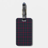 MacCaughan Tartan Pset Bagagelabel (Achterkant verticaal)