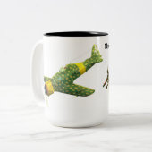 Macchi C.200 Saetta-mok Tweekleurige Koffiemok (Voorkant links)