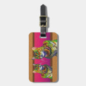 MACCHI-KWADRAAT BAGAGELABEL (Voorkant verticaal)