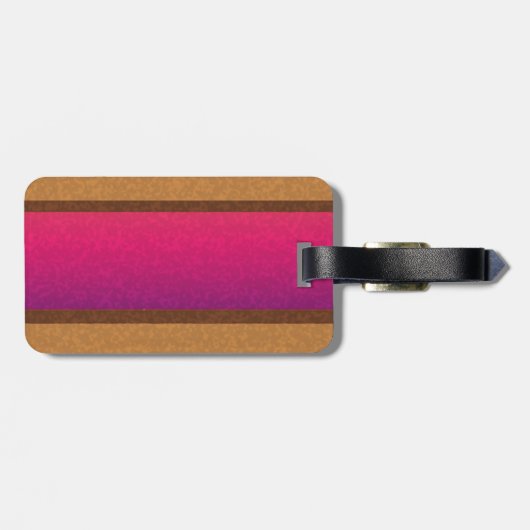 MACCHI-KWADRAAT BAGAGELABEL (Achterkant horizontaal)