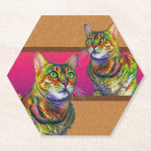 MACCHI-KWADRAAT KARTONNEN ONDERZETTERS (Voorkant)