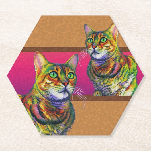 MACCHI-KWADRAAT KARTONNEN ONDERZETTERS (Voorkant)