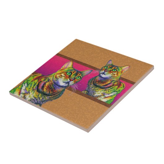 MACCHI-KWADRAAT TEGELTJE (Zijkant)