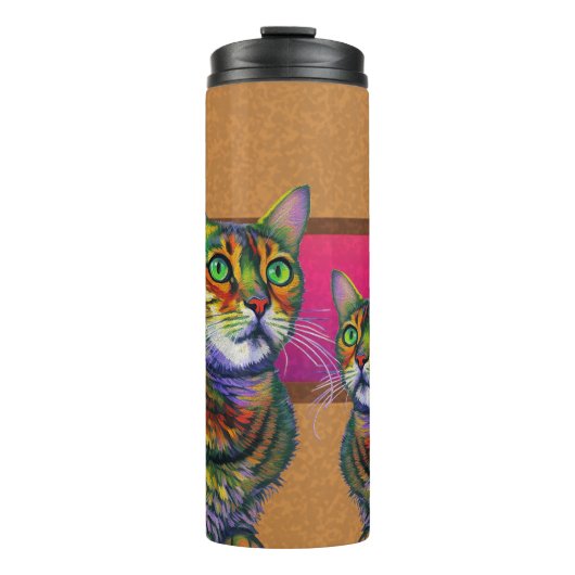 MACCHI-KWADRAAT THERMOSBEKER (Voorkant)