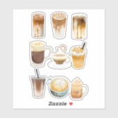 Macchiato Collage Sticker (Vel)