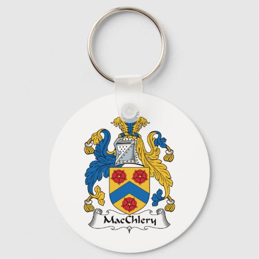 MacChlery Family Crest Sleutelhanger (Voorkant)