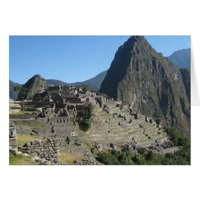 Macchu Picchu (Voorkant Horizontaal)