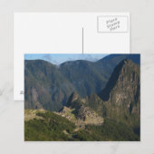 Macchu Picchu Briefkaart (Voorkant / Achterkant)