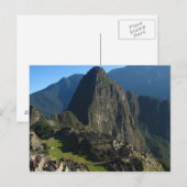 Macchu Picchu Briefkaart (Voorkant / Achterkant)