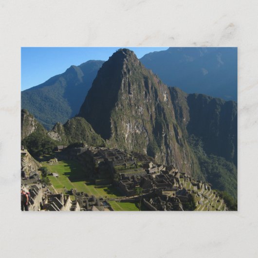 Macchu Picchu Briefkaart (Voorkant)